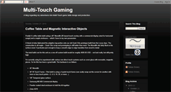 Desktop Screenshot of multitouchgaming.blogspot.com