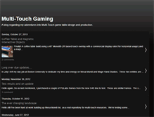Tablet Screenshot of multitouchgaming.blogspot.com
