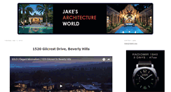 Desktop Screenshot of jakesarchitectureworld.blogspot.com
