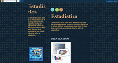 Desktop Screenshot of ntics-ntics-estadistica.blogspot.com