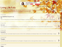 Tablet Screenshot of livinglifefullyblog.blogspot.com
