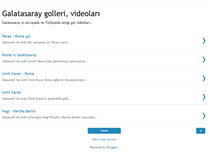 Tablet Screenshot of galatasaraygolleri.blogspot.com