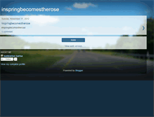 Tablet Screenshot of inspringbecomestherose.blogspot.com