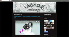 Desktop Screenshot of animationdog.blogspot.com