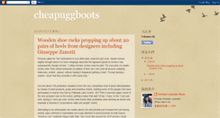 Desktop Screenshot of cheapuggbootstore.blogspot.com