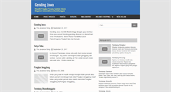 Desktop Screenshot of gending-jawa.blogspot.com