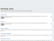 Tablet Screenshot of gending-jawa.blogspot.com