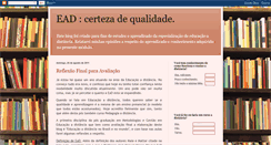 Desktop Screenshot of eadcertezadequalidade.blogspot.com