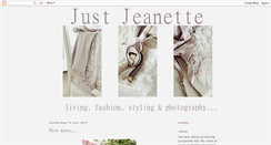 Desktop Screenshot of jeanette-justjeanette.blogspot.com