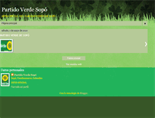 Tablet Screenshot of partidoverdesopo.blogspot.com