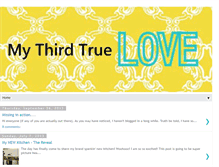 Tablet Screenshot of mythirdtruelove.blogspot.com