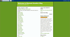 Desktop Screenshot of discountgranitemarble.blogspot.com