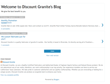 Tablet Screenshot of discountgranitemarble.blogspot.com