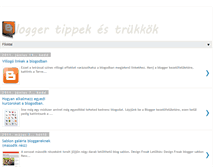 Tablet Screenshot of bloggertippek-trukkok.blogspot.com