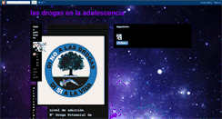 Desktop Screenshot of drogasadolescencia.blogspot.com