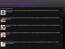 Tablet Screenshot of drogasadolescencia.blogspot.com