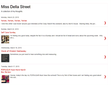 Tablet Screenshot of missdellastreet.blogspot.com