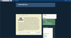 Desktop Screenshot of car-great-wall.blogspot.com