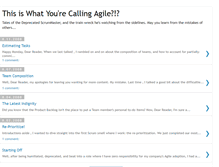 Tablet Screenshot of deprecatedscrummaster.blogspot.com