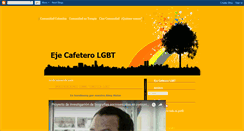 Desktop Screenshot of comunidadcolombiaejecafetero.blogspot.com