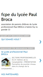 Mobile Screenshot of fcpe-du-lycee-broca-st-foy.blogspot.com