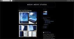 Desktop Screenshot of moshimoshistudio.blogspot.com