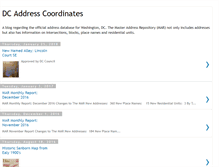 Tablet Screenshot of dcaddresscoordinates.blogspot.com