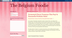 Desktop Screenshot of belgiumfoodie.blogspot.com