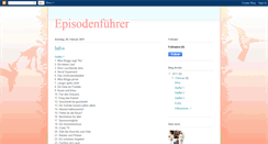 Desktop Screenshot of episodenfuehrer.blogspot.com