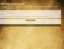 Tablet Screenshot of midvalleysingleadults.blogspot.com