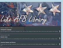 Tablet Screenshot of lukeafblibrary.blogspot.com