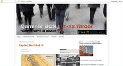 Desktop Screenshot of caminarbcn11-12t.blogspot.com