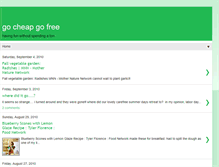 Tablet Screenshot of gocheapgofree.blogspot.com
