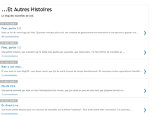 Tablet Screenshot of etautreshistoires.blogspot.com