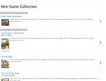 Tablet Screenshot of newgamecollection.blogspot.com