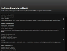 Tablet Screenshot of ilmaistuotteita.blogspot.com