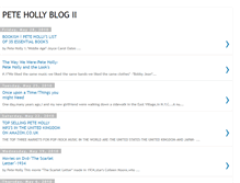 Tablet Screenshot of petehollyblogii.blogspot.com