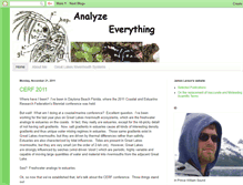 Tablet Screenshot of analyze-everything.blogspot.com