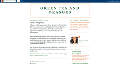 Desktop Screenshot of greenteandoranges.blogspot.com