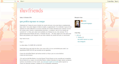 Desktop Screenshot of iluvfriends.blogspot.com