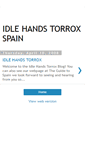 Mobile Screenshot of idle-hands-torrox-spain.blogspot.com