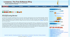 Desktop Screenshot of livewares.blogspot.com