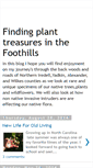 Mobile Screenshot of foothillplanttreasures.blogspot.com