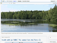 Tablet Screenshot of orvokki4.blogspot.com