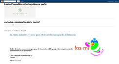 Desktop Screenshot of infanciayradio.blogspot.com