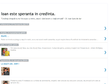 Tablet Screenshot of ionutspeteanu.blogspot.com