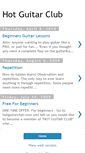 Mobile Screenshot of hotguitarclub.blogspot.com
