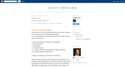 Desktop Screenshot of genusiyengaris.blogspot.com