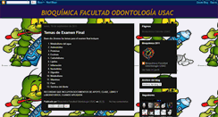 Desktop Screenshot of bioqui-odonto-usac.blogspot.com