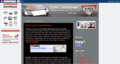 Desktop Screenshot of papershreddingreview.blogspot.com